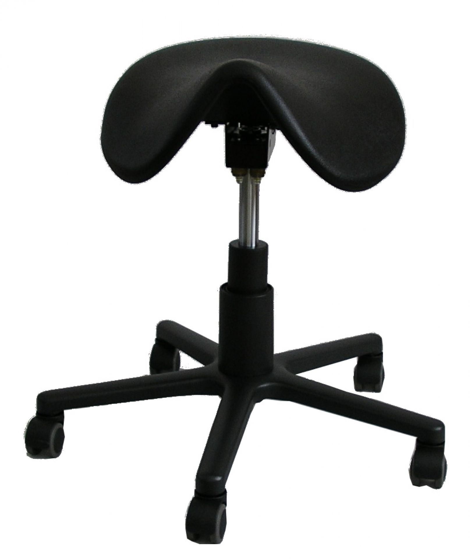   Saddle Swivel Stool Pendolino on Castors Zachert SINGLE PIECES